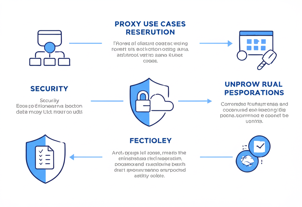 Comparison chart of HTTP and SOCKS proxy use cases